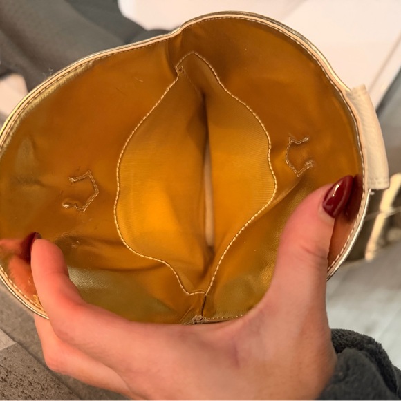 Billini Gold Metallic Western Cowgirl Boots - Picture 7 of 7